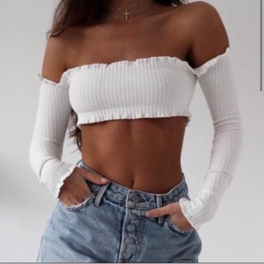 ARE YOU AM I Tiiu Top White XS